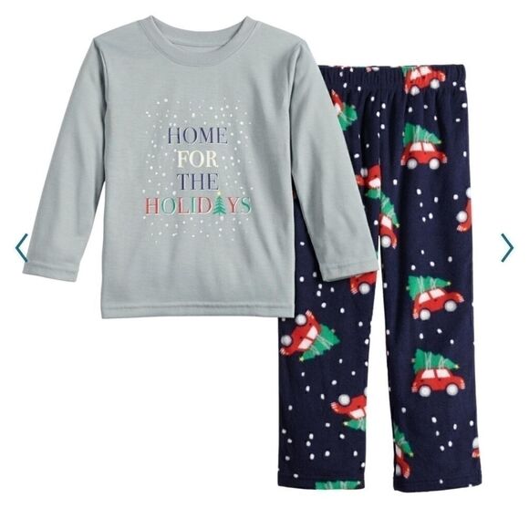*NEW* JAMMIES FOR FAMILIES TWO-PIECE BOYS PJ…SET SIZE 2T - Picture 2 of 6